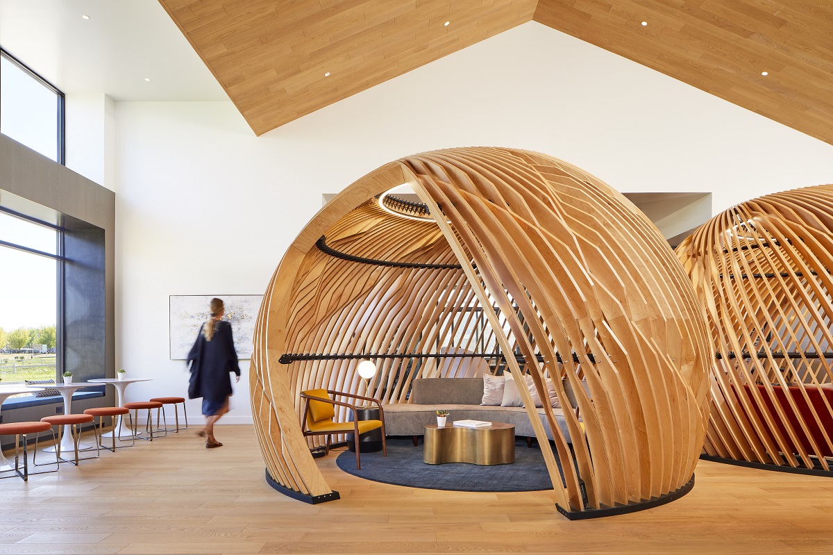 Parametric Wood Domes Add Appeal to Community Clubhouses Multifamily